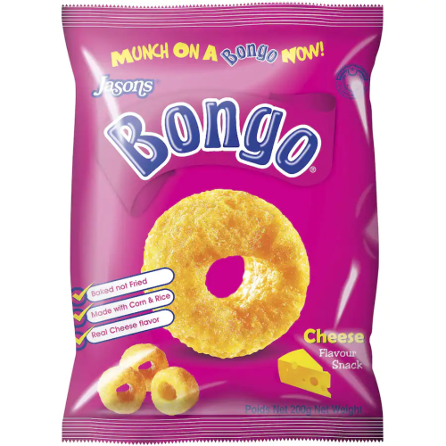 JASONS BONGO CHEESE 200G 1X12