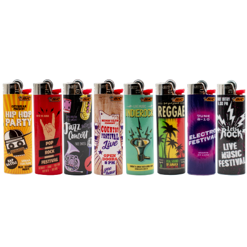 BIC FANCY LIGHTER MUSIC 1X50