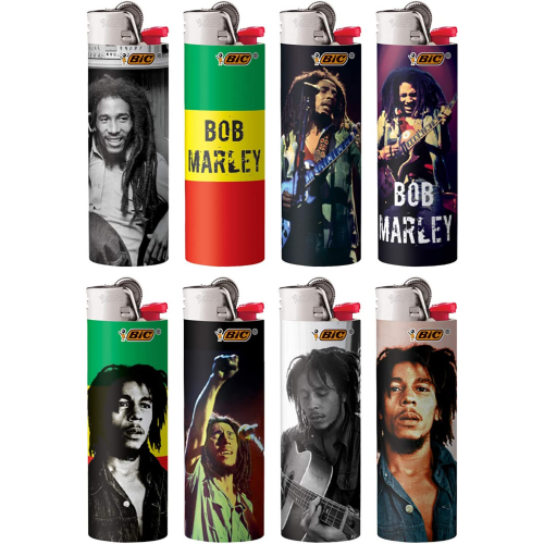 BIC FANCY LIGHTERS BOB MARLEY 1X50