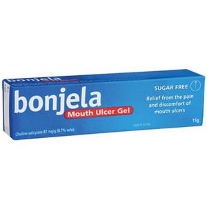 BONJELA MOUTH ULCER GEL 15G