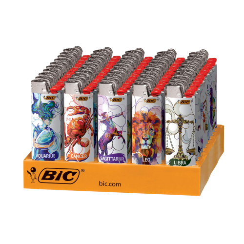 BIC FANCY LIGHTER - ASTROLOGY 1X50