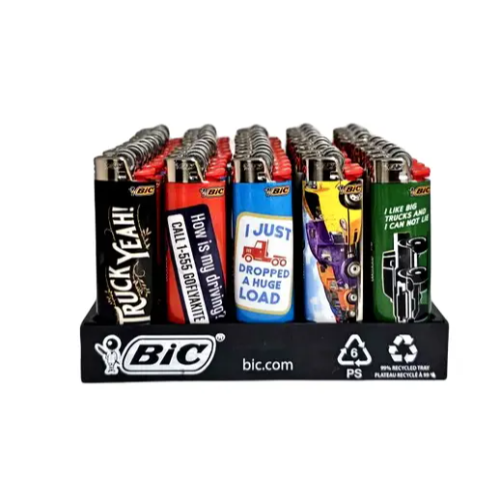 BIC FANCY LIGHTER TRUCKER 1X50