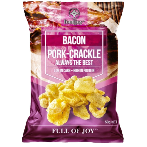 FJ PORK CRACKLE BACON 50G 1X15