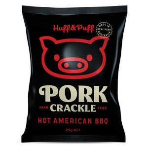 H&P PORK CRACKLE BBQ 25G
