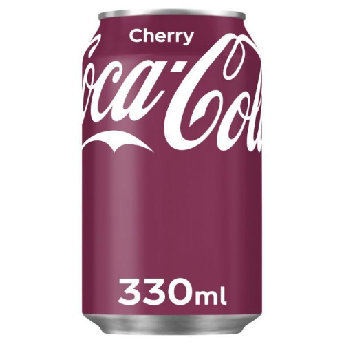 COKE CHERRY CAN 1X24