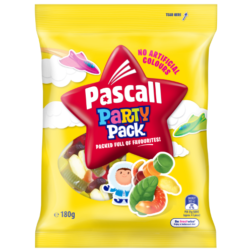 PAS  PARTY PACK 180G FAMILY BAG 1X18
