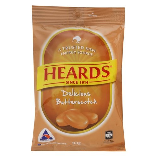 HEARDS BUTTERSCOTCH 110G 1X12