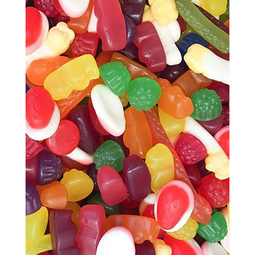 LOLLY LAB 130G PARTY MIX BAGS 1X24