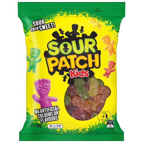 TNCC SOUR PATCH KIDS 190G 1X20