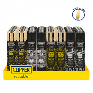 LIGHTER CLIPPER - DRIVING SKULLS 1X48