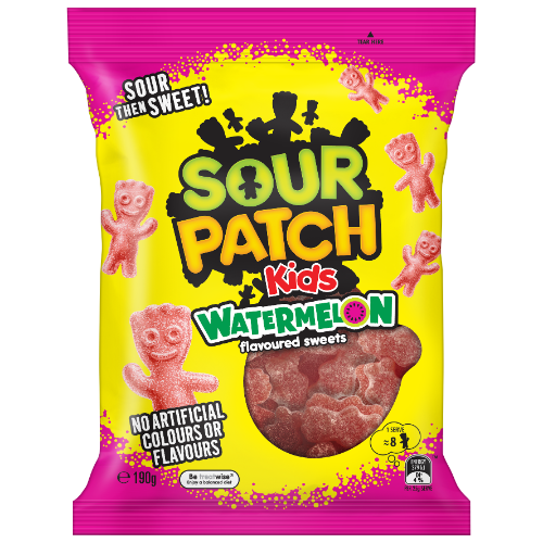 TNCC SOUR PATCH WATERMELON 190G 1X20