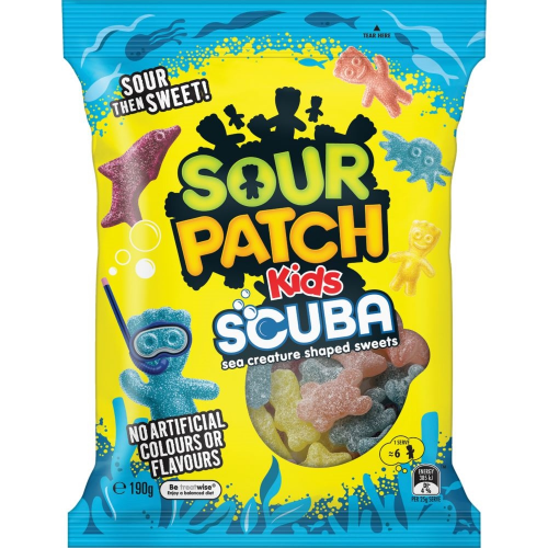 TNCC SOUR PATCH KIDS SCUBA 190G 1X20