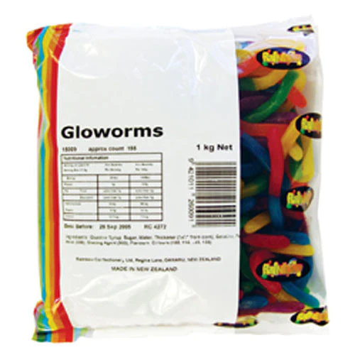 RAINBOW - GLOWORMS 1KG 1X6