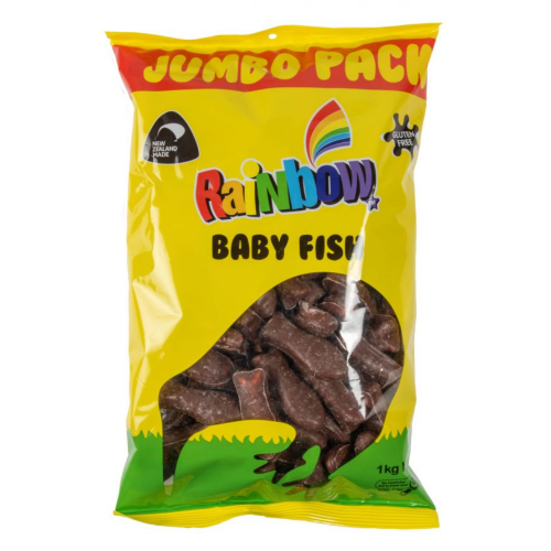 RAINBOW - BABY FISH 1KG 1X8