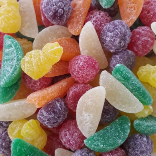 RAINBOW - FRUIT JELLIES 1KG 1X6