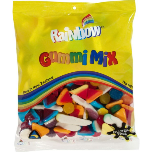 RAINBOW - GUMMI MIX 1KG 1X6