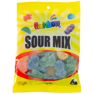 RAINBOW - GUMMI SOUR MIX 1KG 1X6