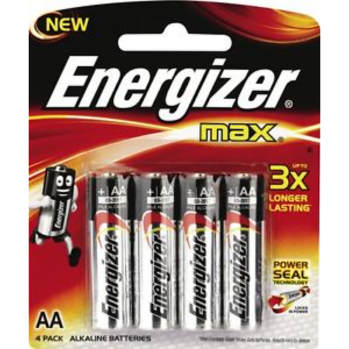 ENERGIZER AA BATTRY 4 PK 1X20