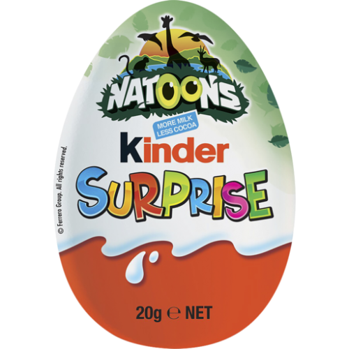 KINDER SURPSE EGG 20G 1X24 - CLEARANCE