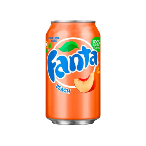 FANTA PEACH CAN 1X24