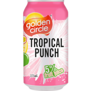 G/C CAN - TROPICAL PUNCH 375ML