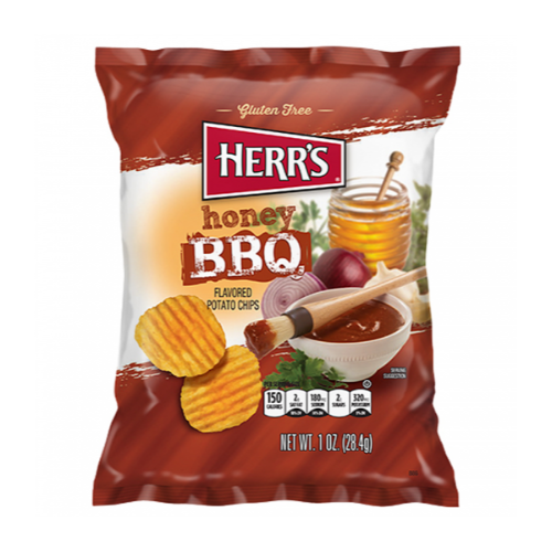 HERR'S HONEY BBQ 28G -6262 1X42