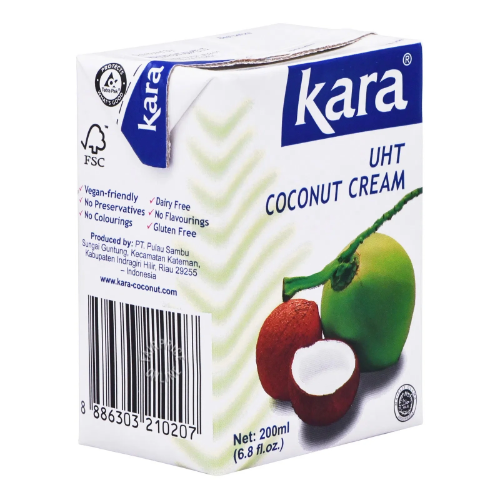 KARA COCONUT CREAM- TETRA 200ML 1X25