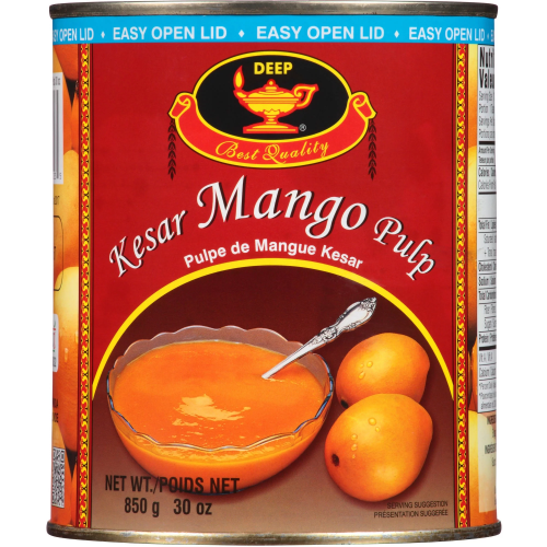 DEEP KESAR MANGO PULP 850G 1X6