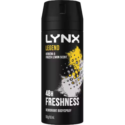 LYNX SPRAY LEGEND 165ML