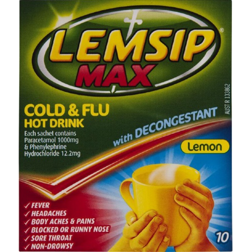 LEMSIP MAX DECO SACHET 10S