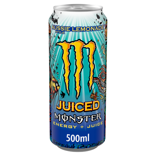 MONSTER AUSSIE LEMONADE 500ML 1X12