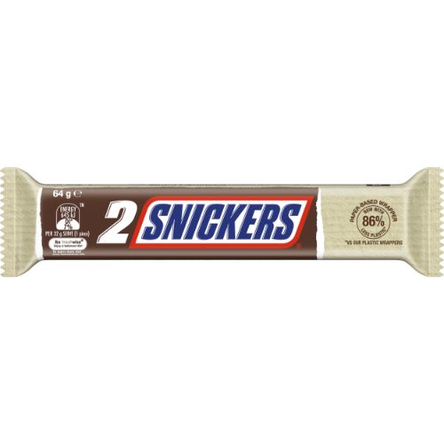 SNICKERS 2 PAK- 64G 1x25 - PAPER