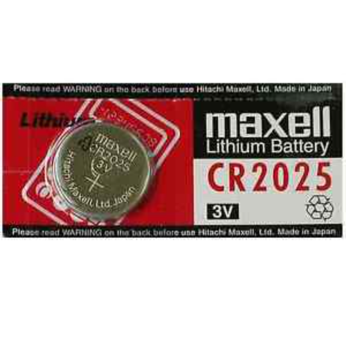 MAXELL LITHIUM BATTERY CR2025 1X5