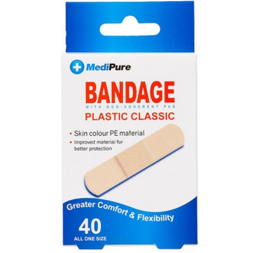 MEDIPURE BANDAID PLAST 40PCS