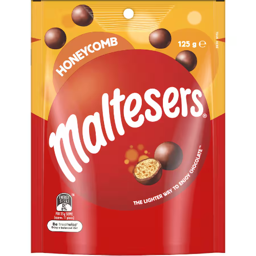 MALTESERS HONEYCOMB 125G X12