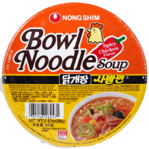 NONG NOODLE 1X12 PCS - SPICY CHICKEN