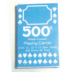 PLAYING CARD-500 1X12