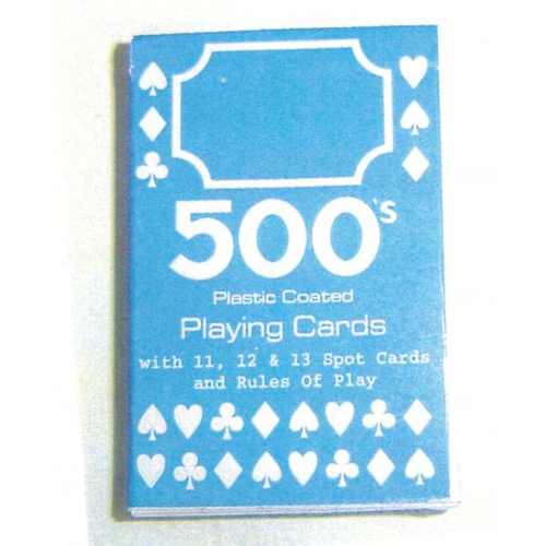 PLAYING CARD-500 1X12