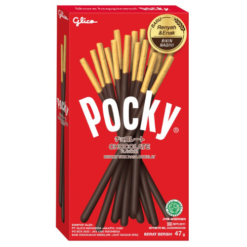 POCKY STICK CHOCOLATE 47G 1X10