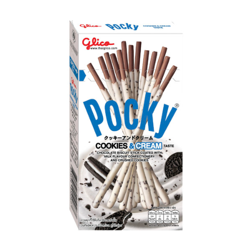 POCKY STICK COOKIES N CREAM 40G 1X10