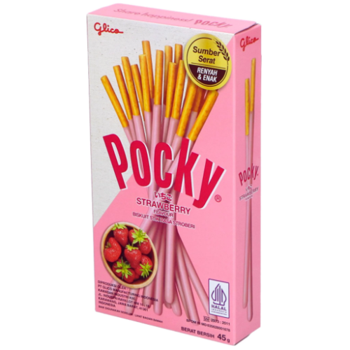 POCKY STICK STRAWBERRY 45G 1X10