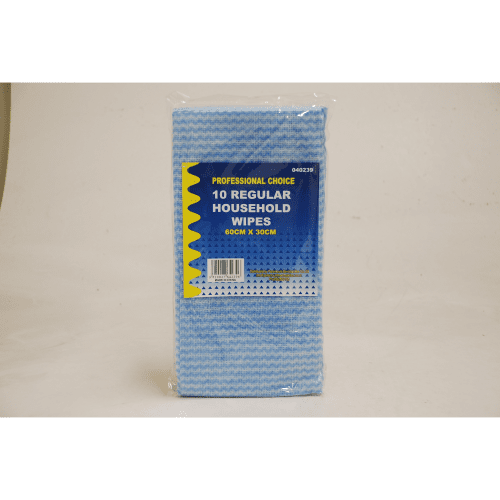 HOUSEHOLD WIPES  1X10