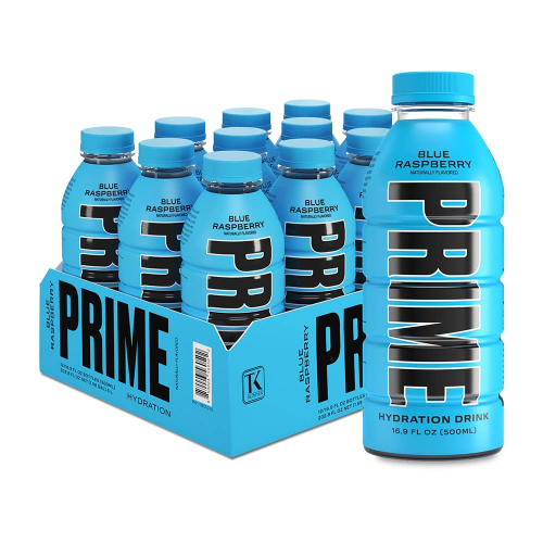 PRIME DRINK - BLUE RASPBERRY 500ML 1X12