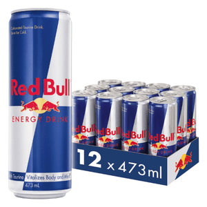RED BULL CAN 473ML 1X12
