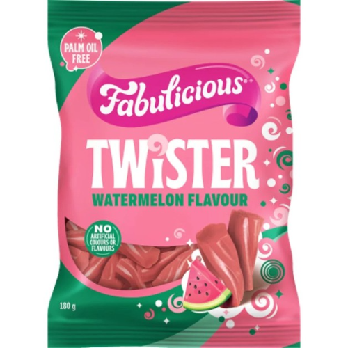 RJ'S FAB WATERMELON TWISTER 180G 1X12