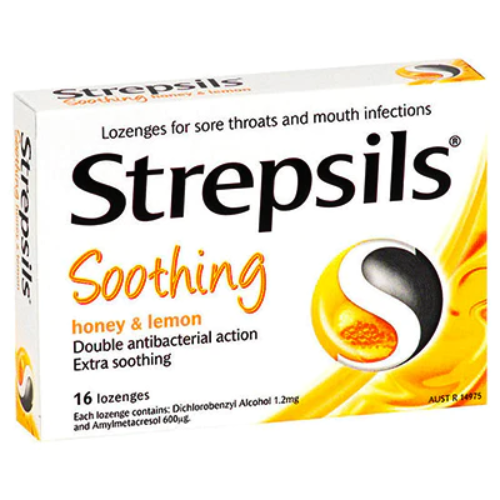 STREPSILS HONEY LEMON 16S