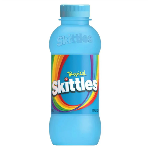 SKITTLES DRINK - TROPICAL 414 ML  1X12