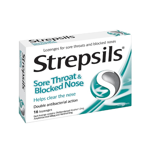 STREPSILS THROAT/NOSE 16S