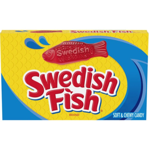 SWEDISH FISH RED THEATRE BOX