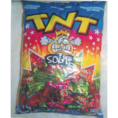 TNT SOUR CHEWS 1 KG